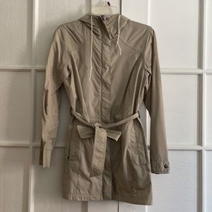 Columbia Pardon My Trench Rain Jacket - Beige